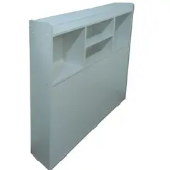 MUEBLES KIDS - Respaldo Repisa Blanco 15 plza