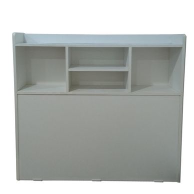 Respaldo Repisa Blanco 1 plza