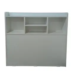 MUEBLES KIDS - Respaldo Repisa Blanco 1 plza