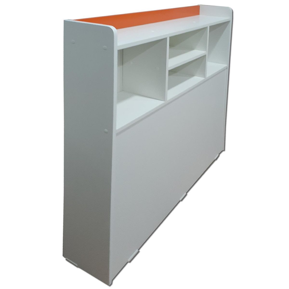 MUEBLES KIDS - Respaldo Repisa 1.5 plazas Naranjo