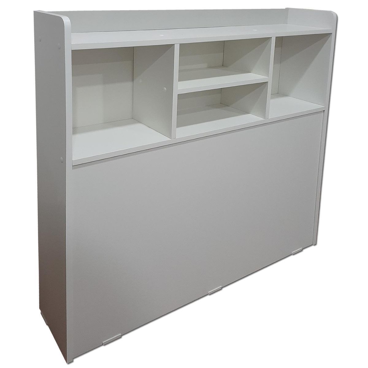 MUEBLES KIDS - Respaldo Repisa Gris 1.5 plza