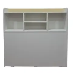 MUEBLES KIDS - Respaldo Repisa Crema 15 plza