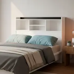 MUEBLES KIDS - Respaldo 1 plaza Negro negro