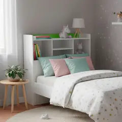 MUEBLES KIDS - Respaldo Repisa Verde 1 plza