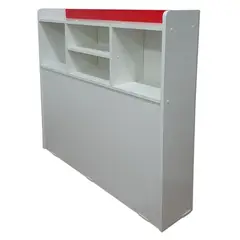 MUEBLES KIDS - Respaldo Repisa Rojo 15 plza
