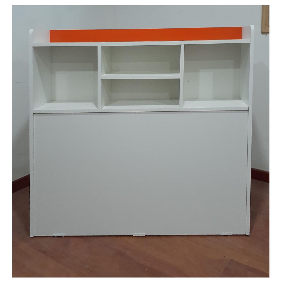 MUEBLES KIDS - Respaldo Repisa naranjo