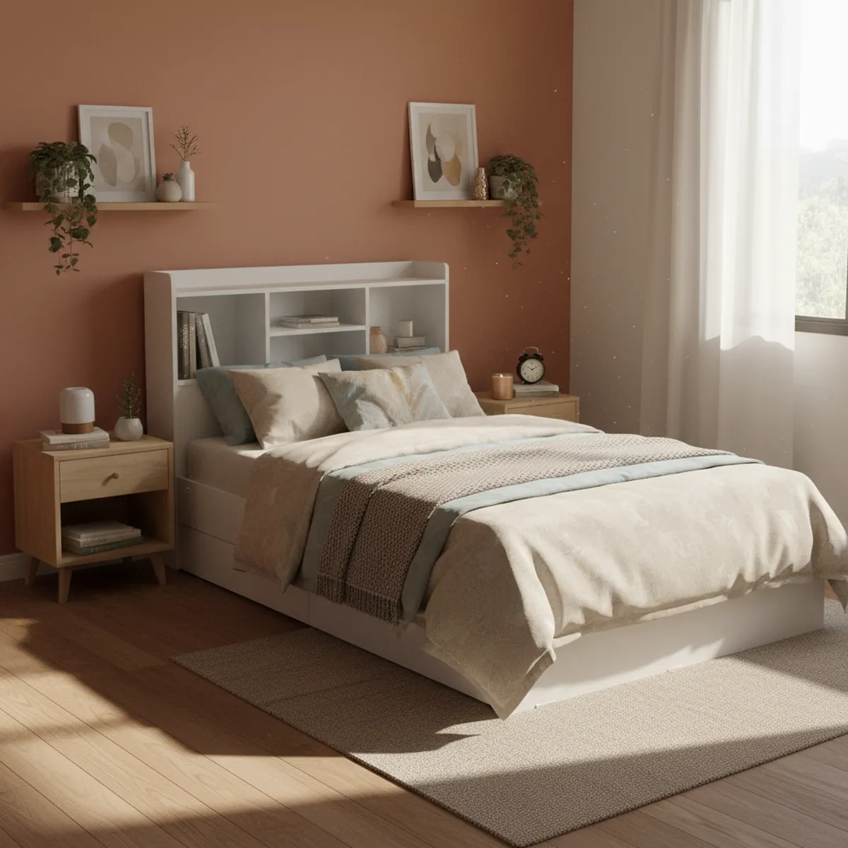 MUEBLES KIDS - Respaldo Repisa Gris 1