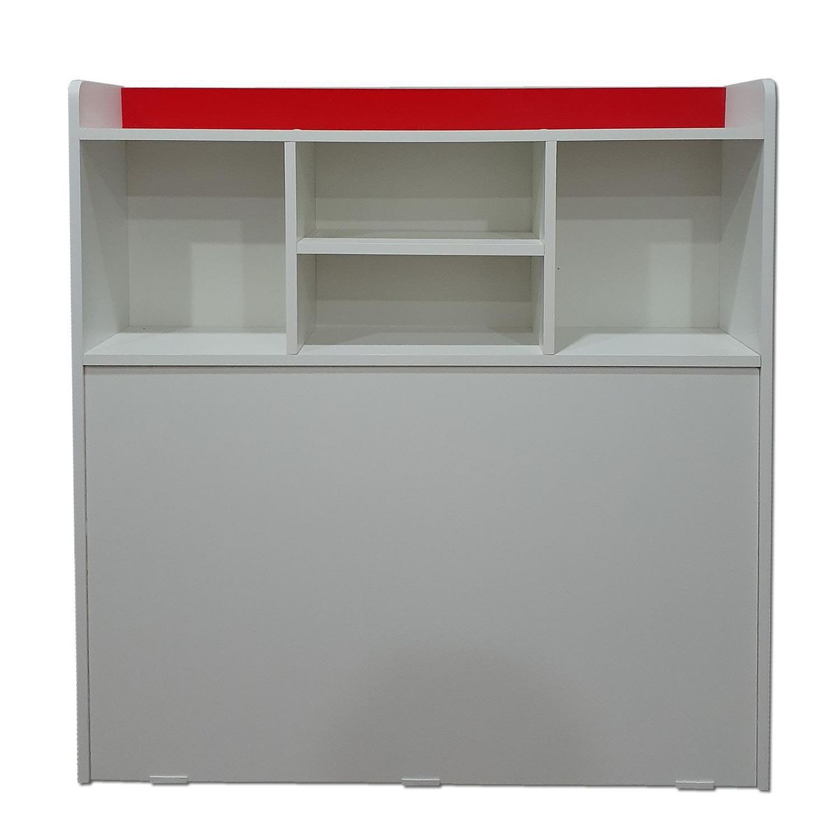 MUEBLES KIDS - Respaldo Repisa Rojo 1 Plza