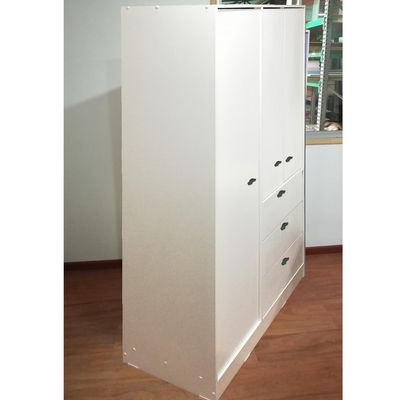 Imagen 2 del producto Clóset Auto 3 Puerta(s) 3 Cajón(es) 5 Repisa(s) 100x180x45 cm Blanco