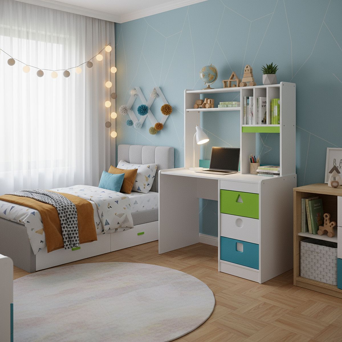 MUEBLES KIDS - Escritorio Geometrico