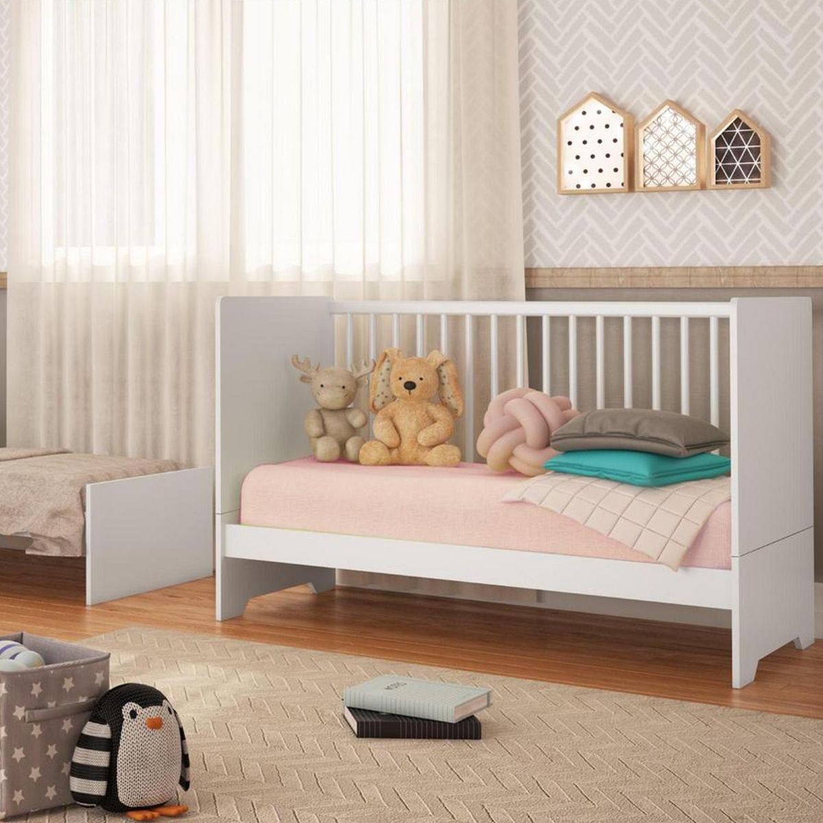 KIDSCOOL - Cobertor Infantil Liso Rosado