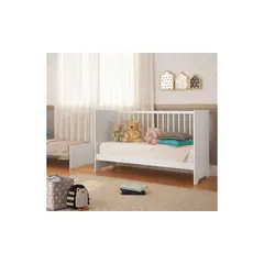 KIDSCOOL - Cobertor liso blanco