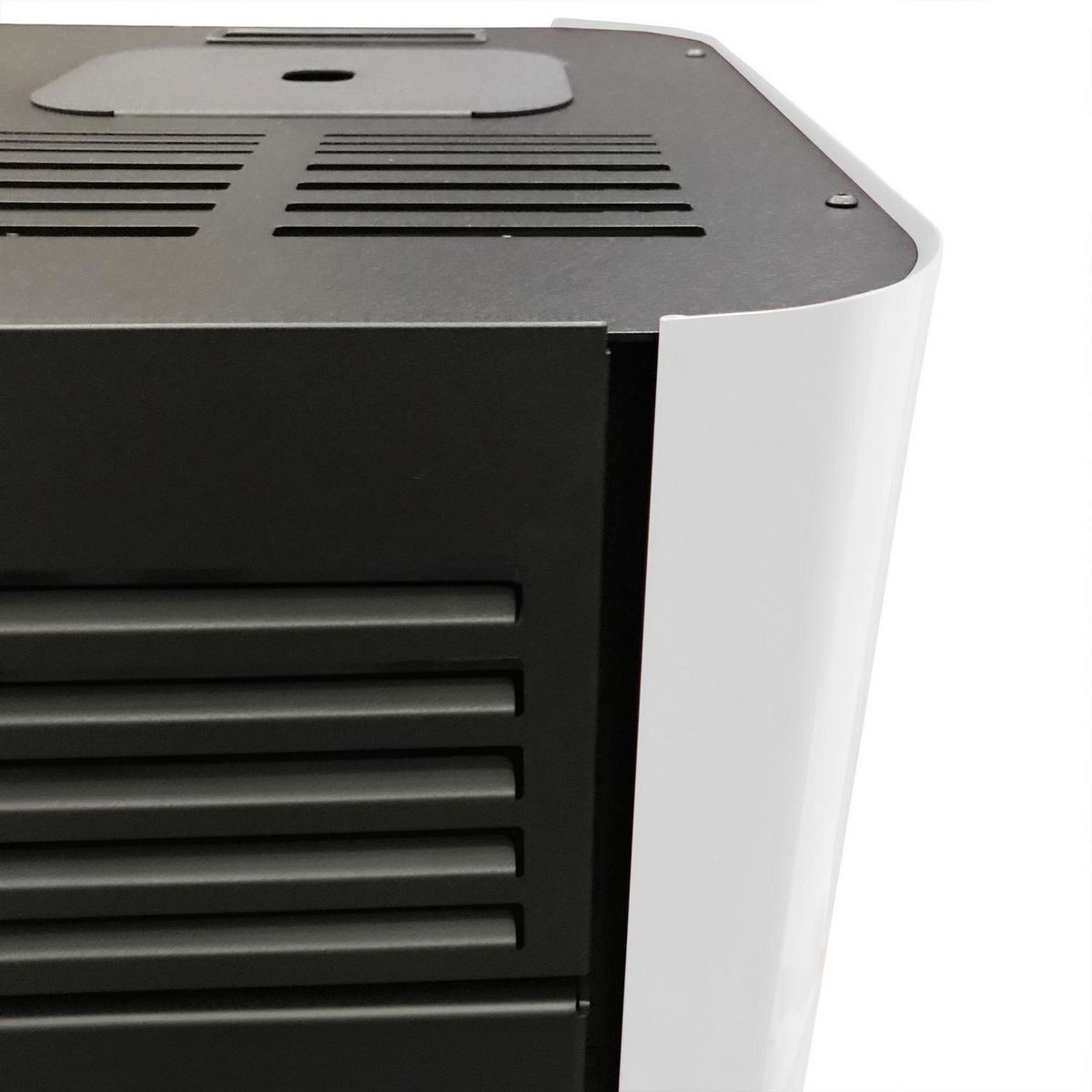 AMESTI - Estufa Leña Milano Blanco