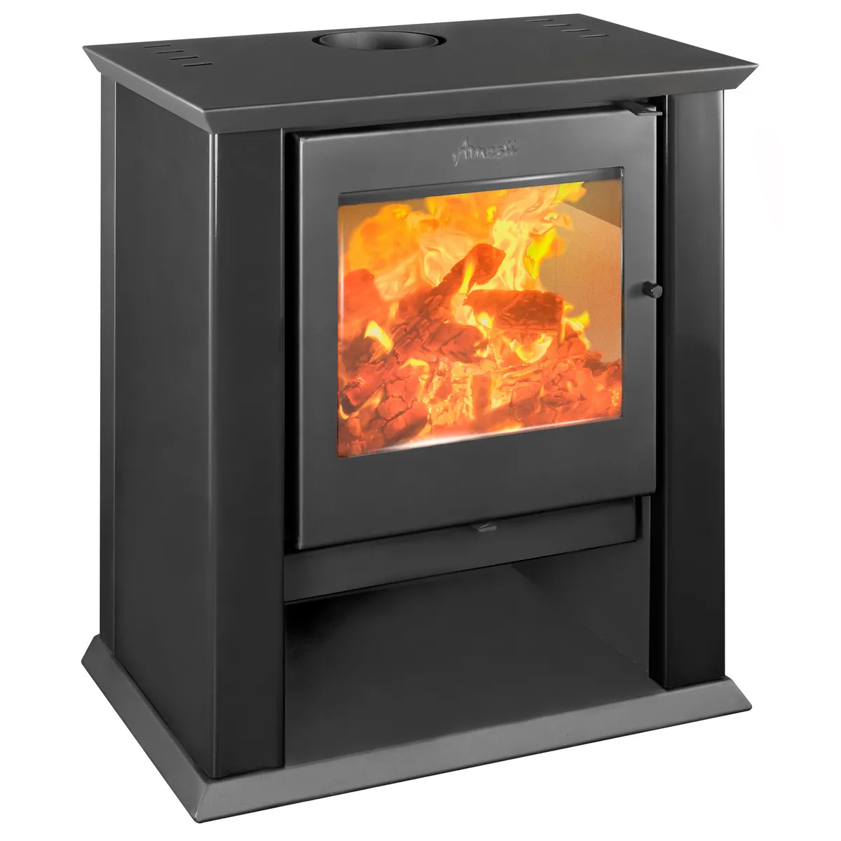 AMESTI - Estufa Leña Classic500 Negro