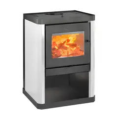 AMESTI - Estufa Leña Classic 400 Blanca
