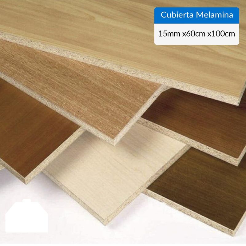 IMPERIAL - Cubierta Melamina Diseño Madera Diseño 15 mm 100x60 cm