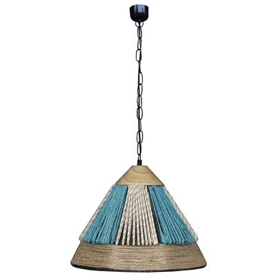 Imagen 2 del producto Lámpara Colgante Priss Tela Celeste