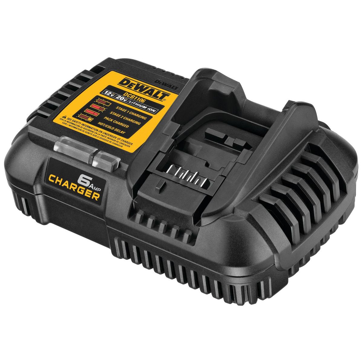 DEWALT - Cargador baterías 12-20-60V 6.0Ah Flexvolt