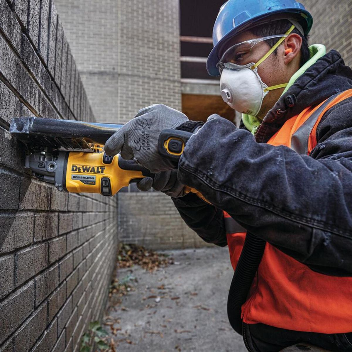 DEWALT - Esmeril angular inalámbrico 4,5" 60V sin batería