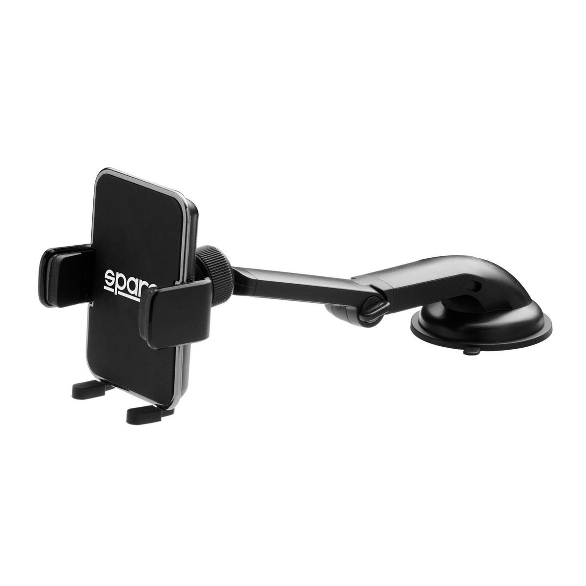 SPARCO - Soporte Extensible Sparco con Clip para Celular y Tablet Negro