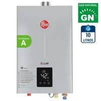 Calefont Gas Natural 10 Litros Tiro Forzado Ionizado