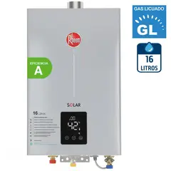 RHEEM - Calefont Gas Licuado Litros Tiro Forzado Ionizado