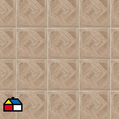 Porcelanato Bois light 60,8x60,8 cm 1,48 m2