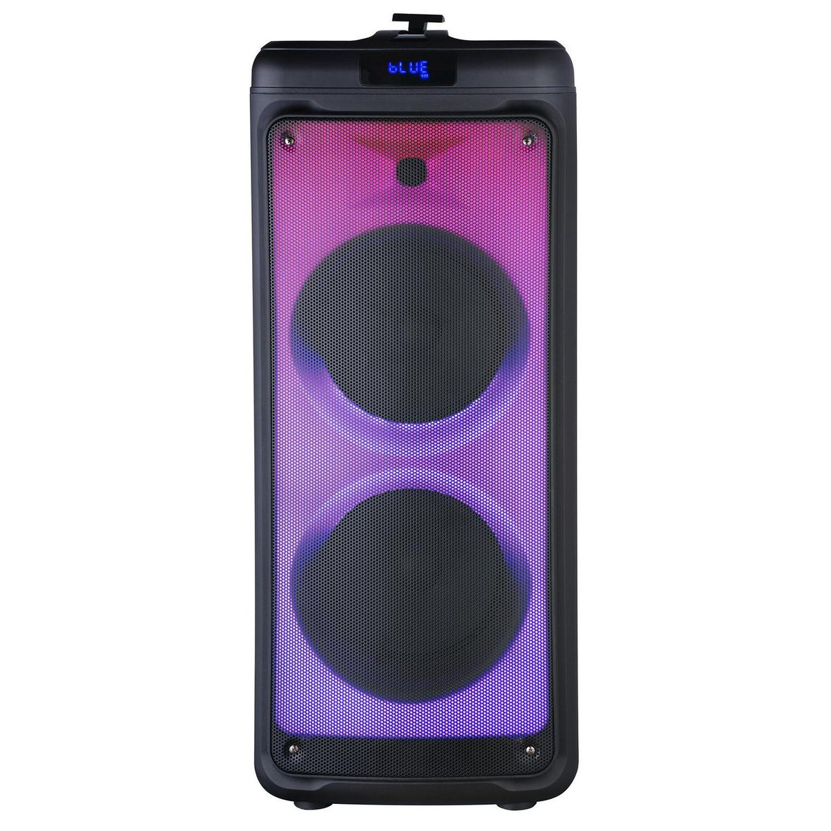 DAIRU - Parlante karaoke dual 8" BT/ FM/ TWS/ SD/ AUX/ USB