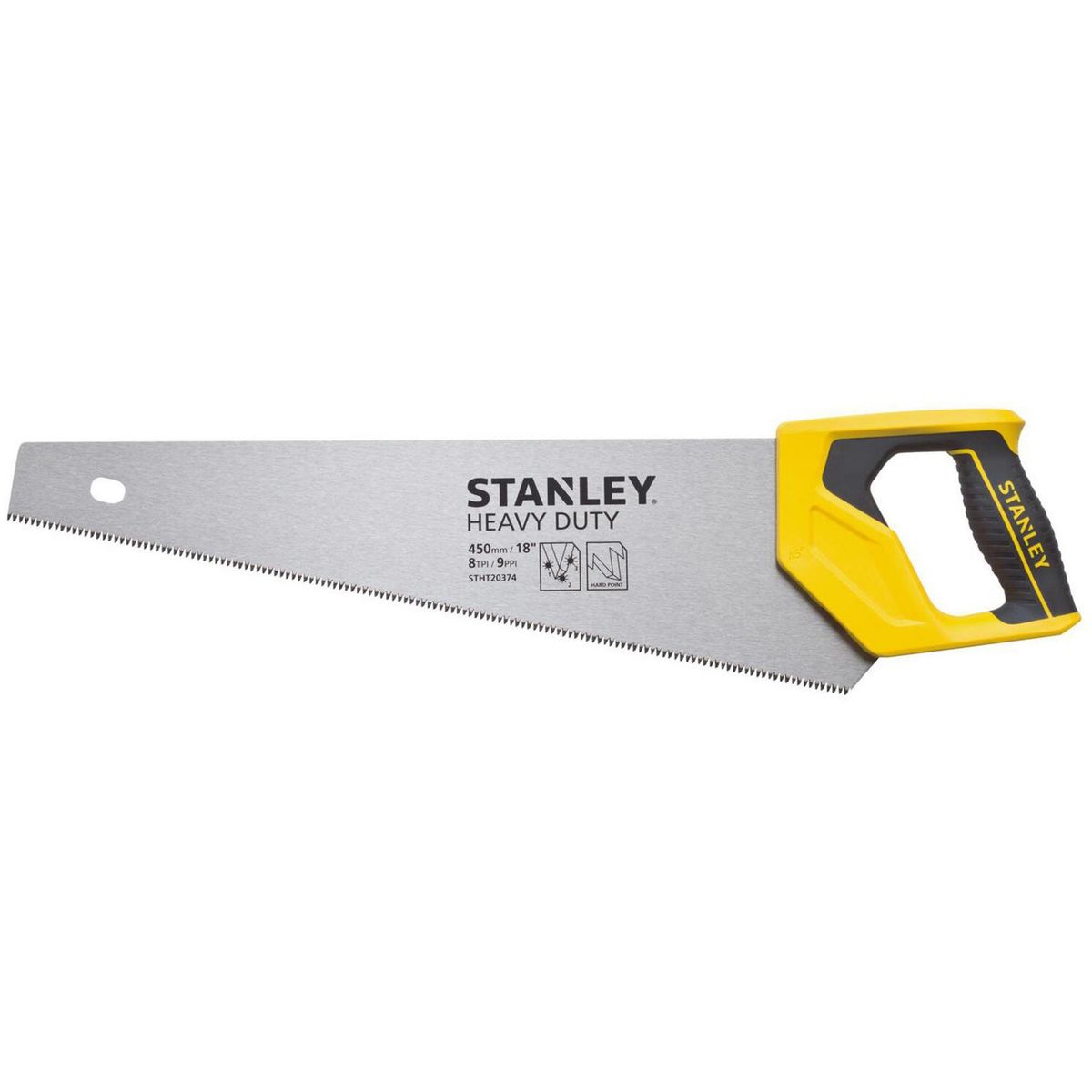 STANLEY - Serrucho bimaterial 18" uso pesado
