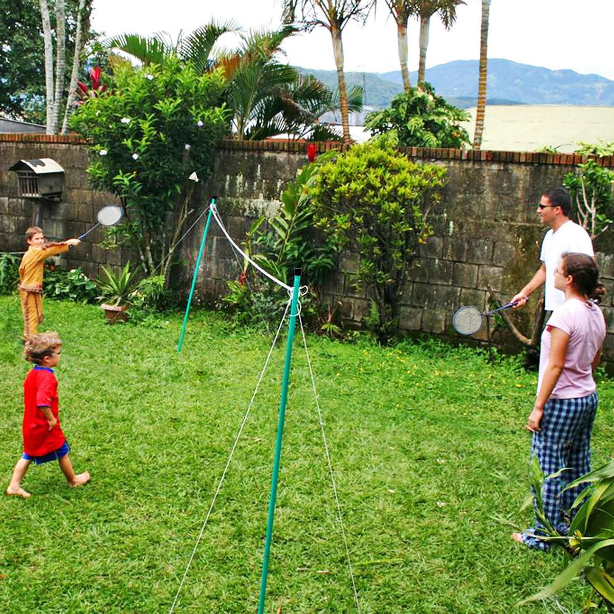 VADELL - Set de Badminton 4 jugadores