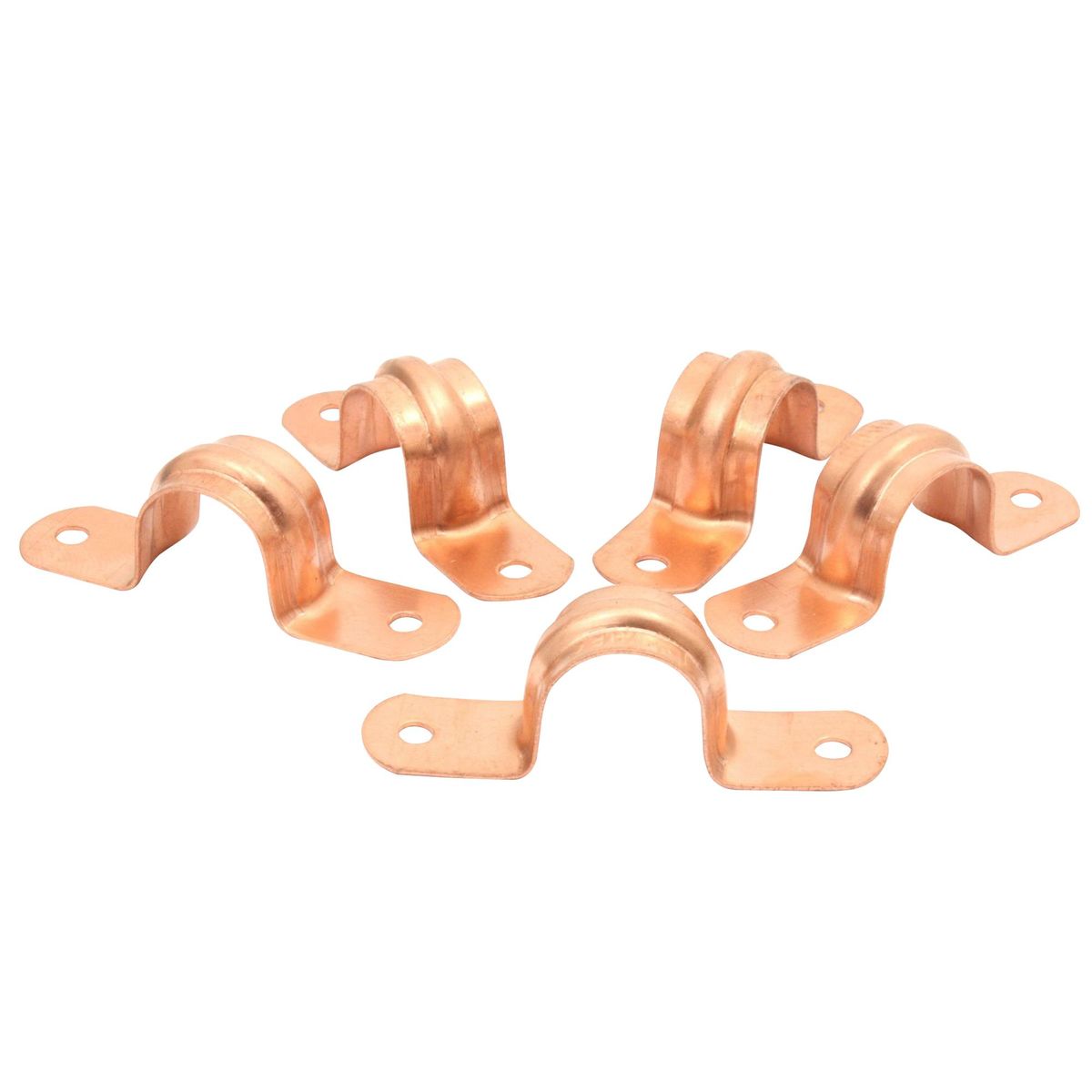 MEC - Abrazadera metal 3/8" 5 unidades