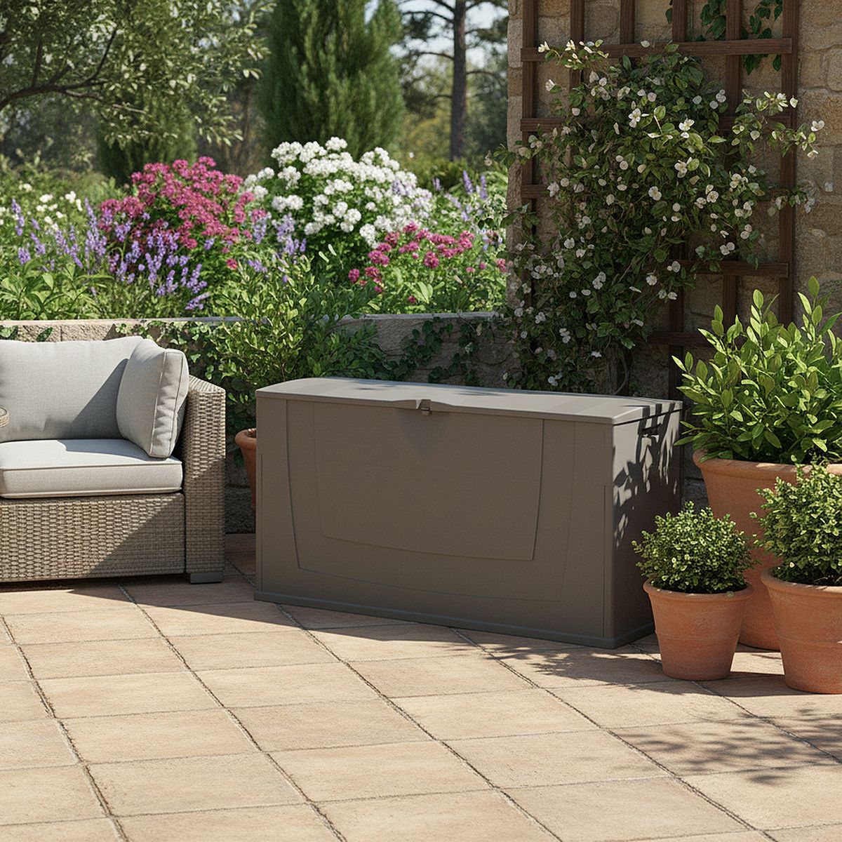 KETER - Baúl Organizador Exterior o Interior Karisma