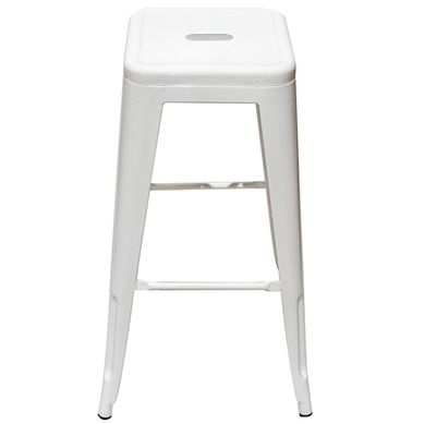Piso Tolix Blanco 76x46x46 cm