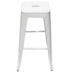 DECO EXPRESS - Piso Tolix Blanco 76x46x46 cm