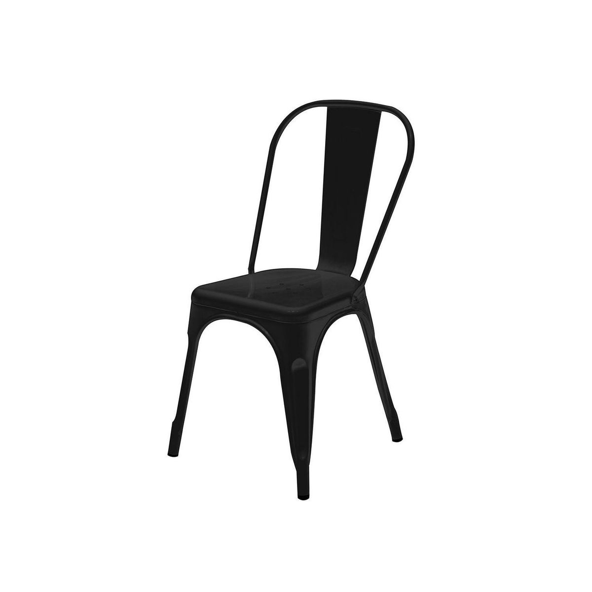 DECO EXPRESS - Silla Tolix Negro 83x44x44 cm