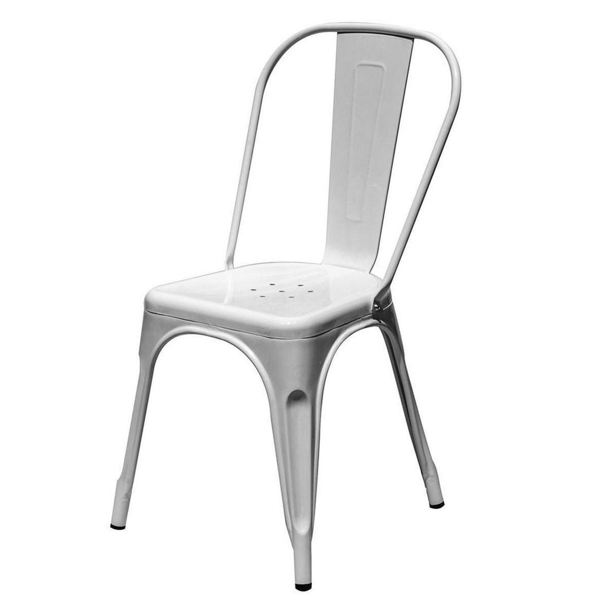 DECO EXPRESS - Silla Tolix Plateado 83x44x44 cm