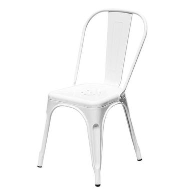 Silla Tolix Blanco 83x44x44 cm