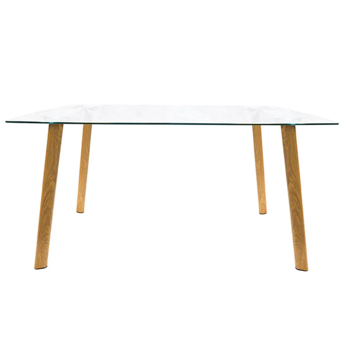 DECO EXPRESS - Mesa Nordica Transparente 80x140x75 cm