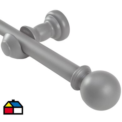 Set madera simple 1.50 mt bola gris