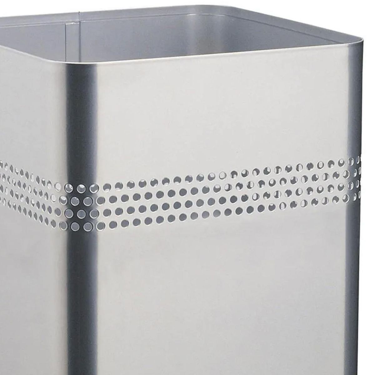 DURABLE - Papelero 18.5 Litros Metal Gris