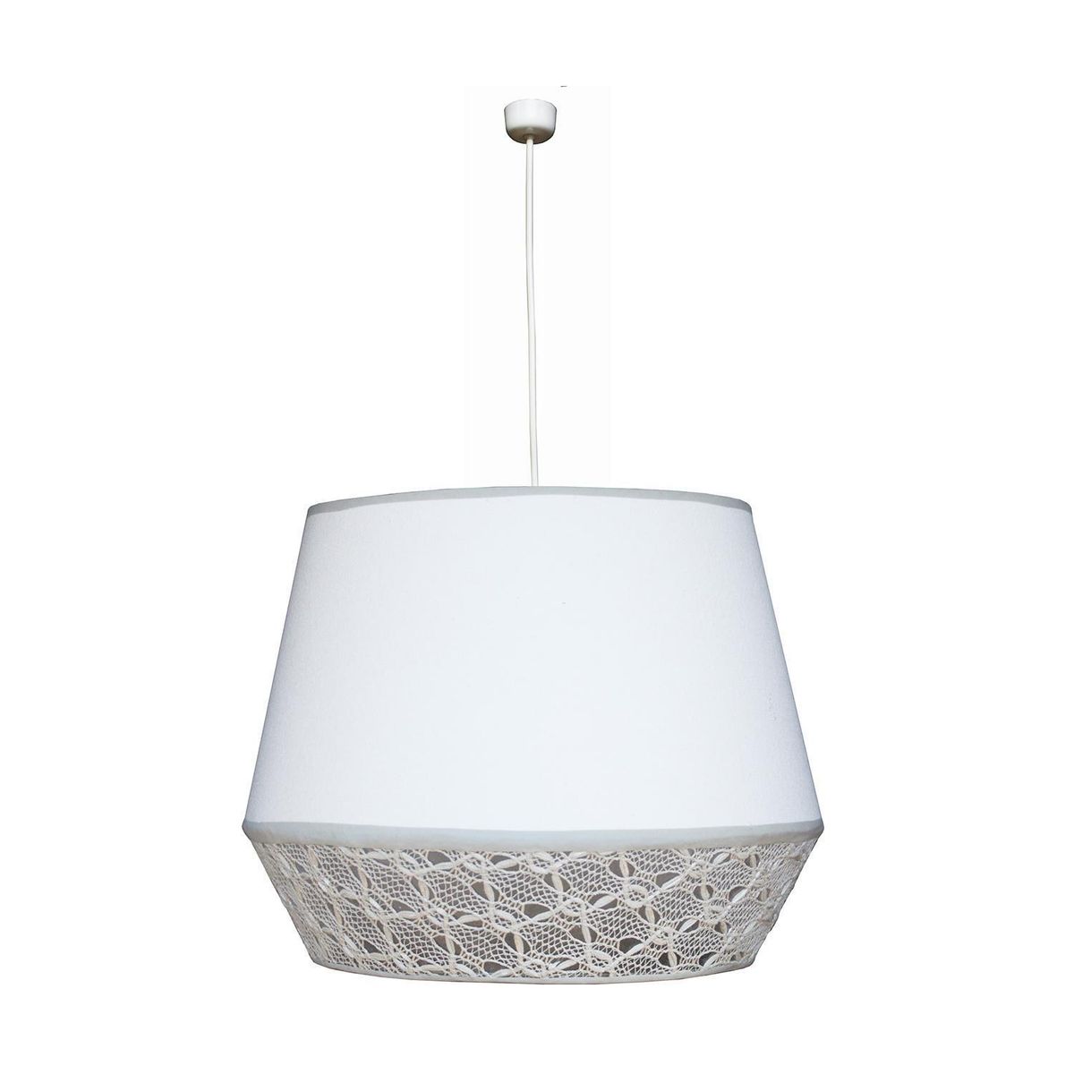 CAROLD STEVENS - Lámpara Colgante Madrid Tela