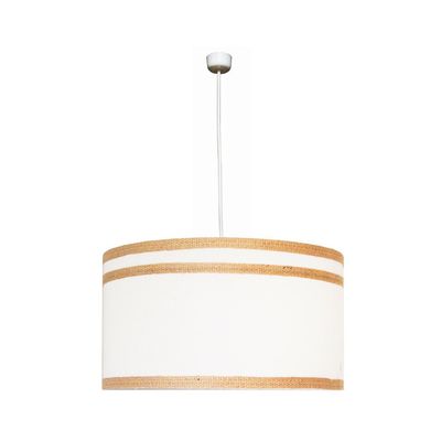 Imagen 2 del producto Lámpara Colgante Tambor Romano Tela