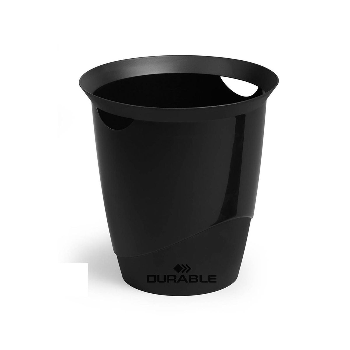 DURABLE - Papelero 16 Litros Plástico Negro