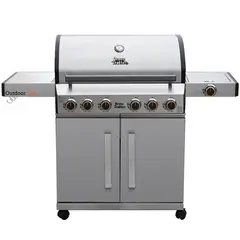 URSUS TROTTER - Parrilla a gas 6 quemadores griller led inoxidable