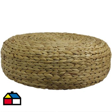 Pouf natural 50x17 cm. Natural.