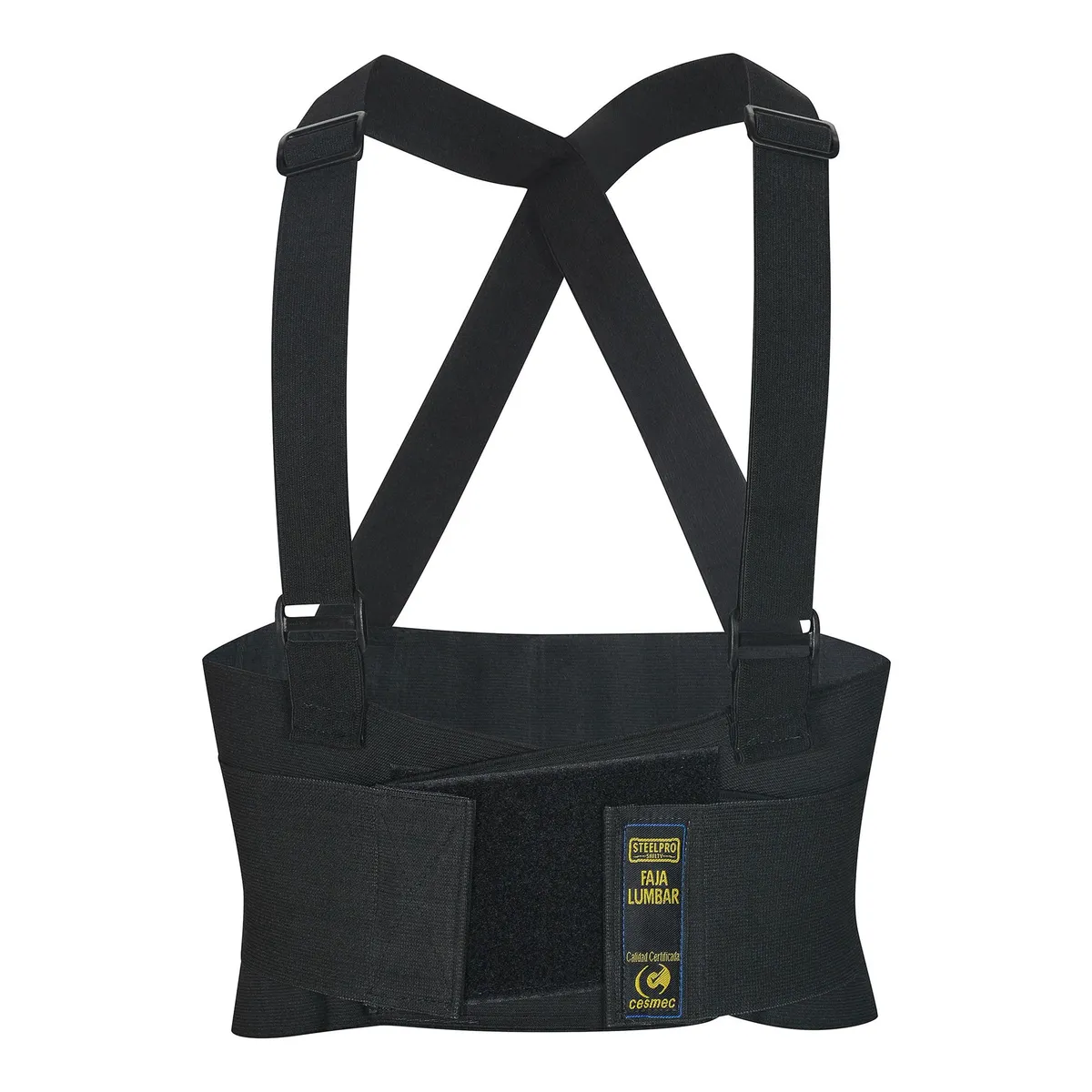 REDLINE - Faja lumbar M negro