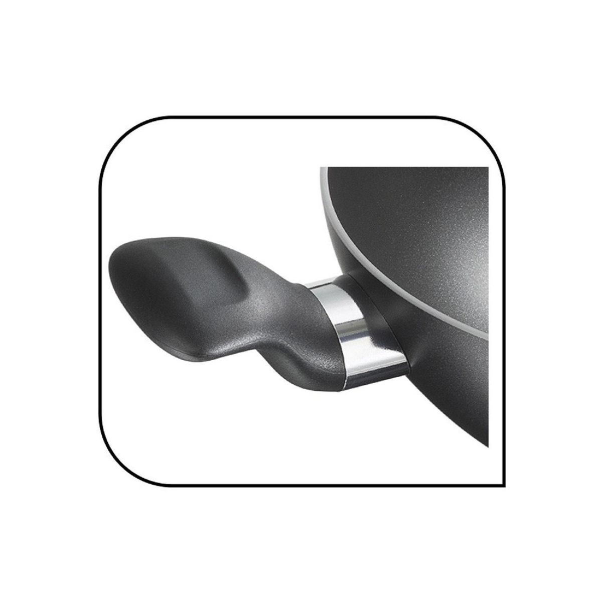 TEFAL - Olla antiadherente 22 cm 3,5 litros aluminio