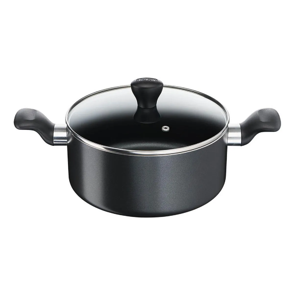 TEFAL - Olla antiadherente 24 cm 5 litros aluminio