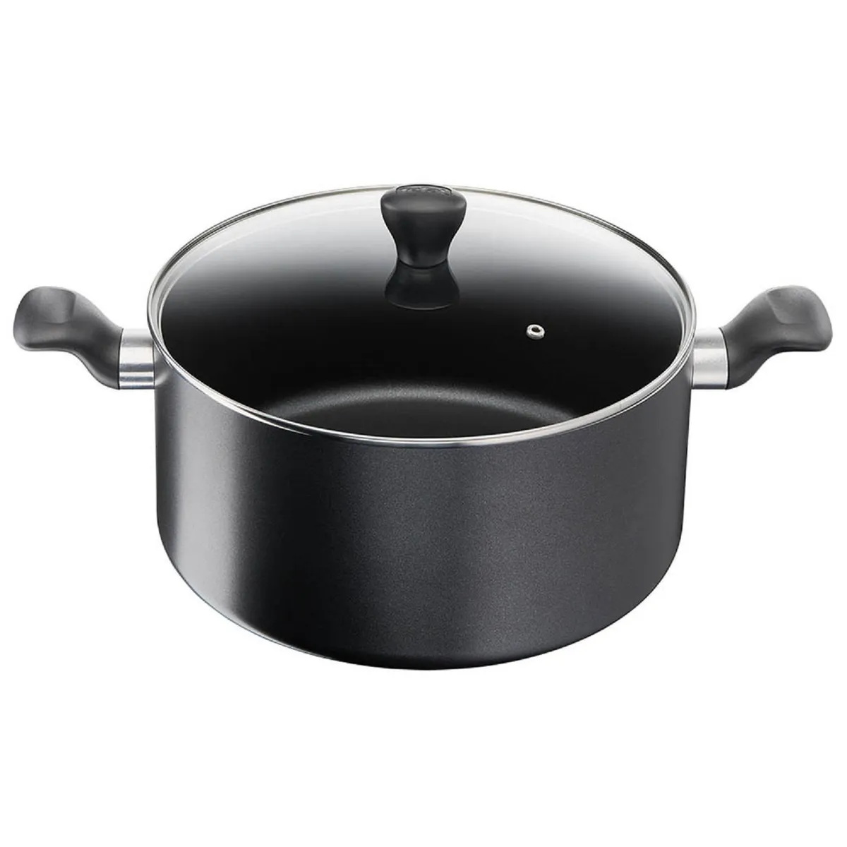 TEFAL - Olla antiadherente 30 cm 8 litros aluminio