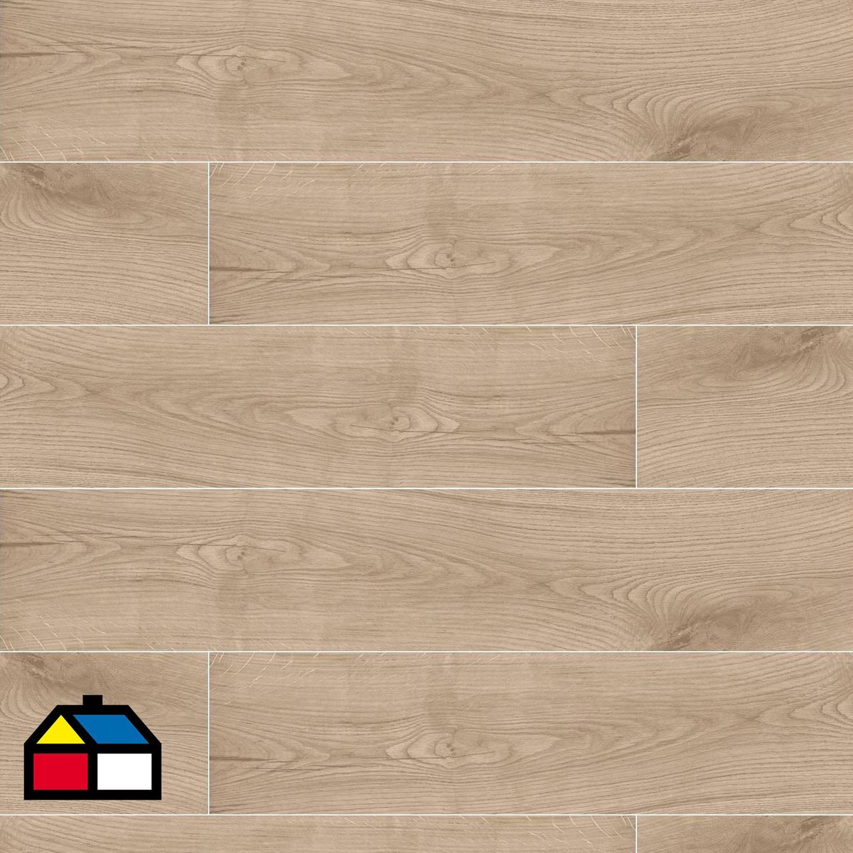 ARGENTA - Porcelanato 23x120 cm Oland Marrón claro 1.38 m2